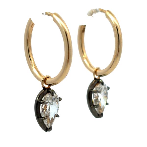 Lab Grown Diamond Earrings Image 2 Miner's Den Jewelers Royal Oak, MI