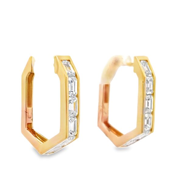 Lab Grown Diamond Earrings Image 2 Miner's Den Jewelers Royal Oak, MI