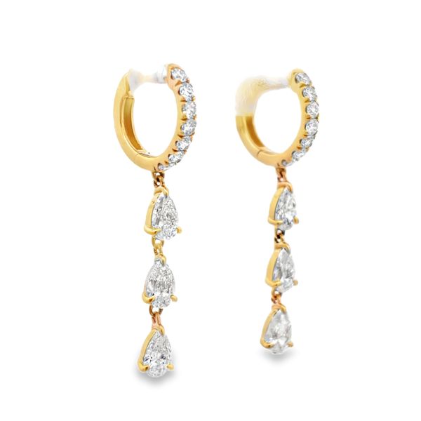 Lab Grown Diamond Earrings Image 2 Miner's Den Jewelers Royal Oak, MI