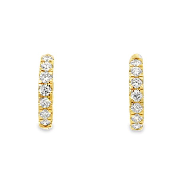 Lab Grown Diamond Earrings Image 2 Miner's Den Jewelers Royal Oak, MI