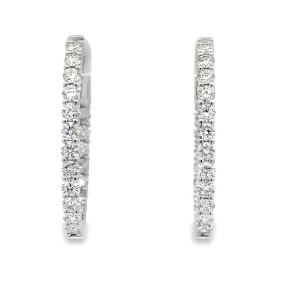 Lab Grown Diamond Earrings Image 2 Miner's Den Jewelers Royal Oak, MI