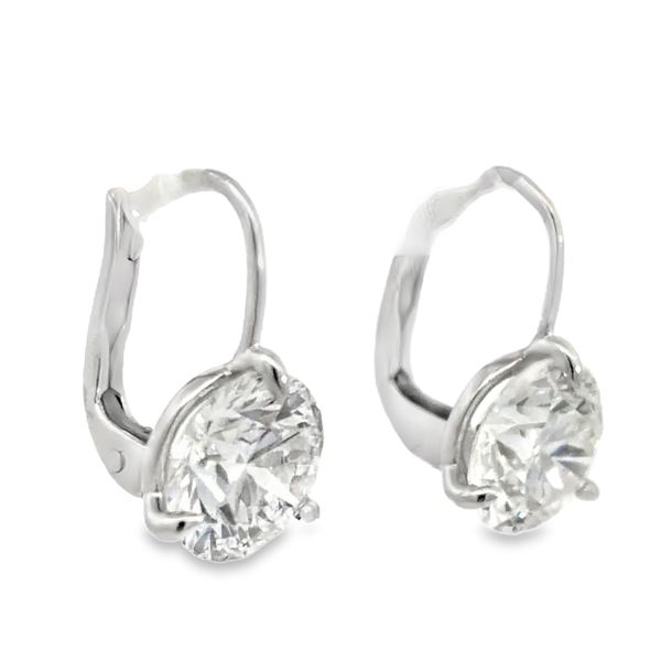 Lab Grown Diamond Earrings Image 2 Miner's Den Jewelers Royal Oak, MI