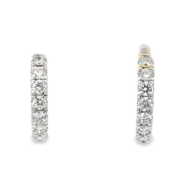Lab Grown Diamond Earrings Image 2 Miner's Den Jewelers Royal Oak, MI
