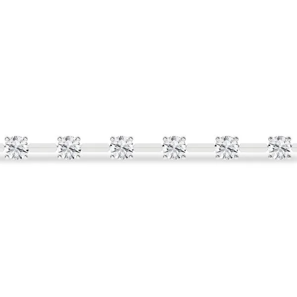 Lab Grown Diamond Station Bracelet – 4.00ctw