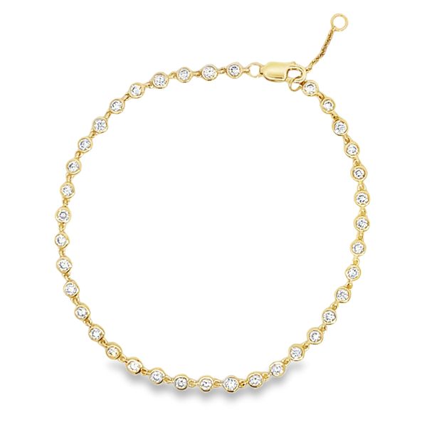 Diamond Bezel Bracelet Miner's Den Jewelers Royal Oak, MI