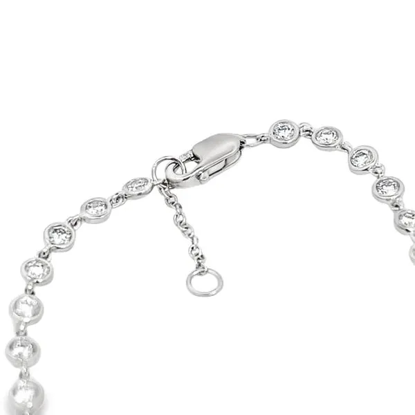 Diamond Bezel Bracelet Image 3 Miner's Den Jewelers Royal Oak, MI