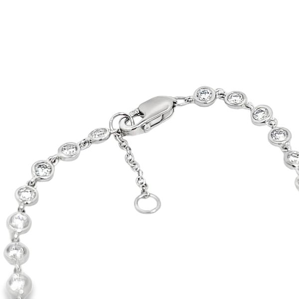 Diamond Bezel Bracelet Image 3 Miner's Den Jewelers Royal Oak, MI