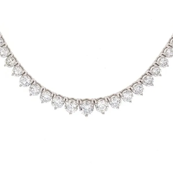 Lab Grown Diamond Necklace Image 2 Miner's Den Jewelers Royal Oak, MI