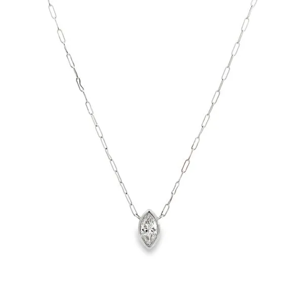 Solitaire Lab Grown Diamond Necklace