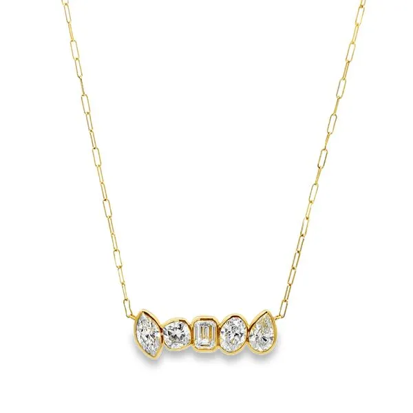 Station Lab Grown Diamond Necklace
