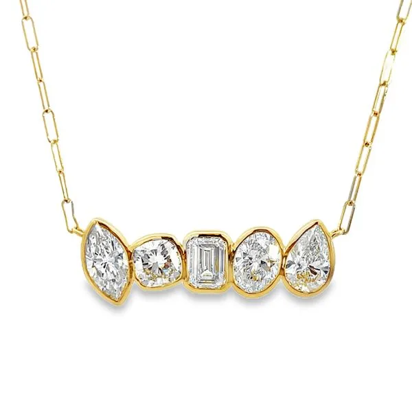 Station Lab Grown Diamond Necklace