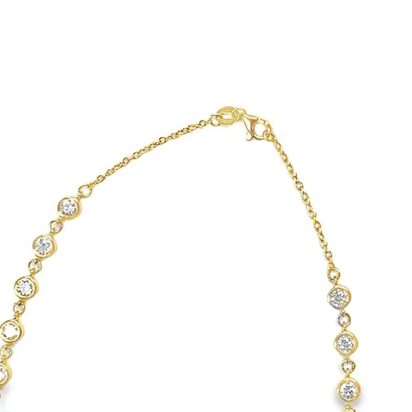 Lab Grown Diamond Necklace Image 2 Miner's Den Jewelers Royal Oak, MI