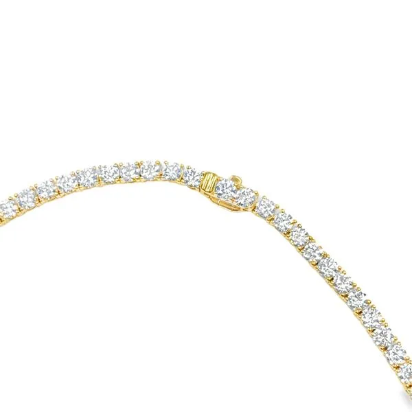 Lab Grown Diamond Necklace Image 2 Miner's Den Jewelers Royal Oak, MI