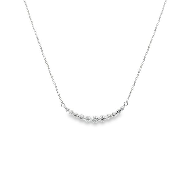 Lab Grown Diamond Necklace Image 2 Miner's Den Jewelers Royal Oak, MI