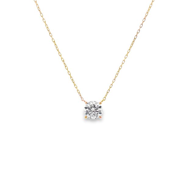 Lab Grown Diamond Necklace Image 2 Miner's Den Jewelers Royal Oak, MI