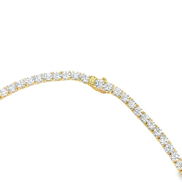 Lab Grown Diamond Necklace Image 2 Miner's Den Jewelers Royal Oak, MI