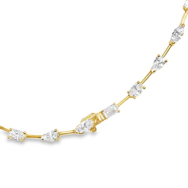 Lab Grown Diamond Necklace Image 2 Miner's Den Jewelers Royal Oak, MI