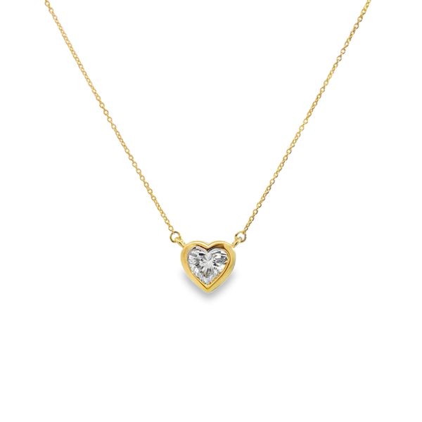 Lab Grown Diamond Necklace Image 2 Miner's Den Jewelers Royal Oak, MI