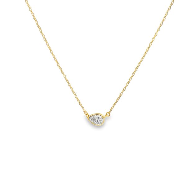 Lab Grown Diamond Necklace Image 2 Miner's Den Jewelers Royal Oak, MI