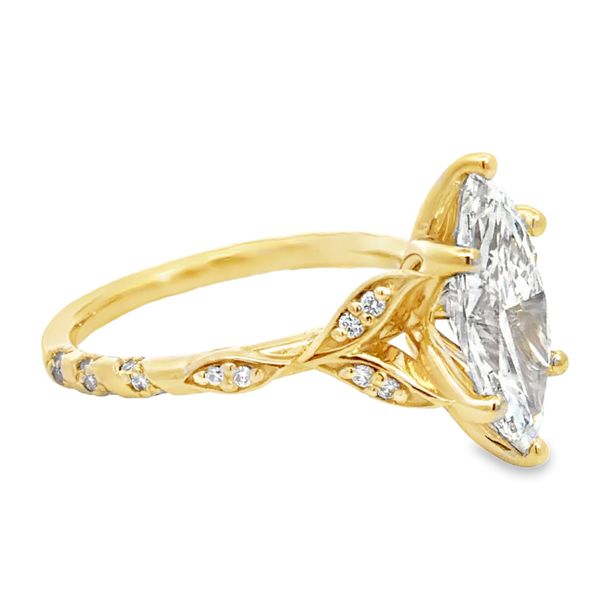 Complete Lab Grown Diamond Engagement Ring Image 2 Miner's Den Jewelers Royal Oak, MI