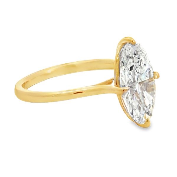 Complete Lab Grown Diamond Engagement Ring Image 2 Miner's Den Jewelers Royal Oak, MI