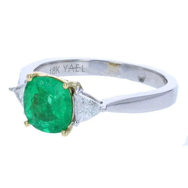 18K Emerald & Diamond Ring similar item image