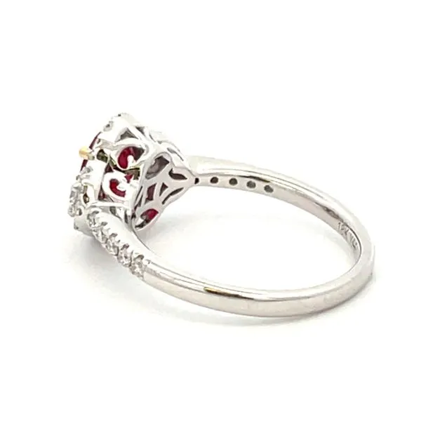 Ruby & Diamond Ring Image 2 Miner's Den Jewelers Royal Oak, MI