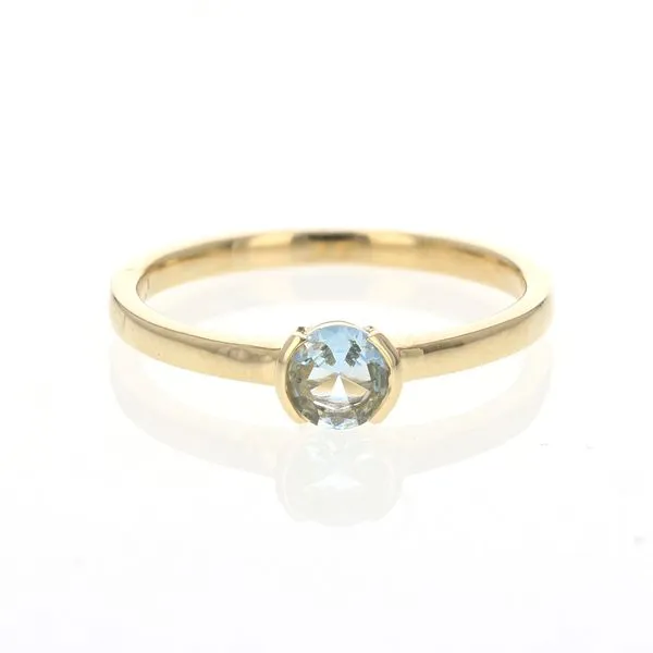 Aquamarine Ring Miner's Den Jewelers Royal Oak, MI
