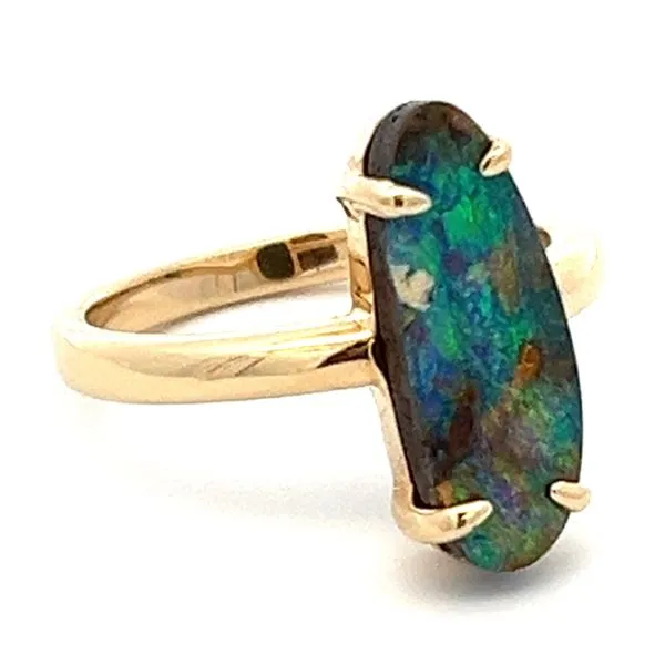Opal Ring Miner's Den Jewelers Royal Oak, MI
