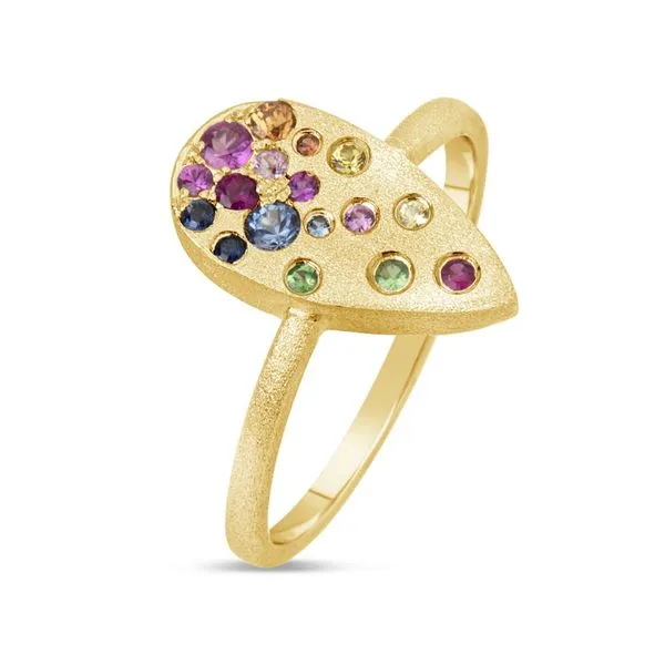 Rainbow Sapphire Ring