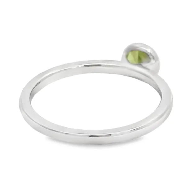 Peridot Bezel Ring Image 2 Miner's Den Jewelers Royal Oak, MI