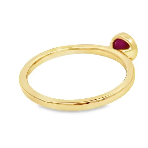 Ruby Bezel Ring Image 2 Miner's Den Jewelers Royal Oak, MI
