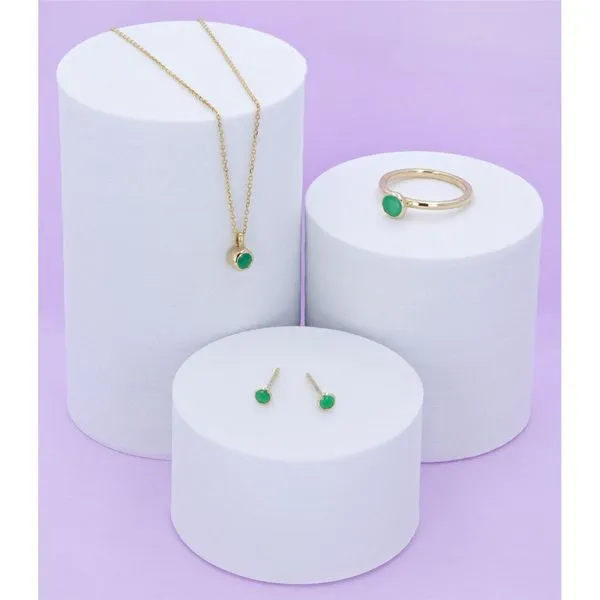 Emerald Bezel Ring