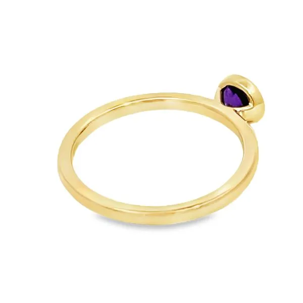 Amethyst Bezel Ring Image 2 Miner's Den Jewelers Royal Oak, MI