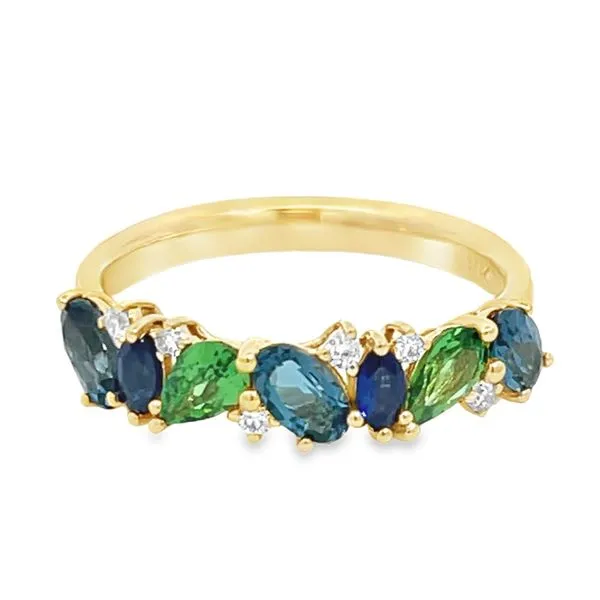 Colored Gemstone Ring