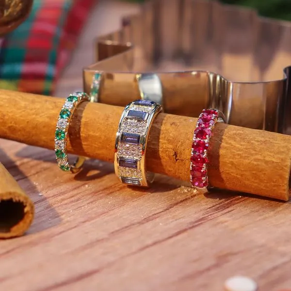 Emerald & Diamond Band