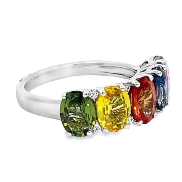 Colored Gemstone Ring