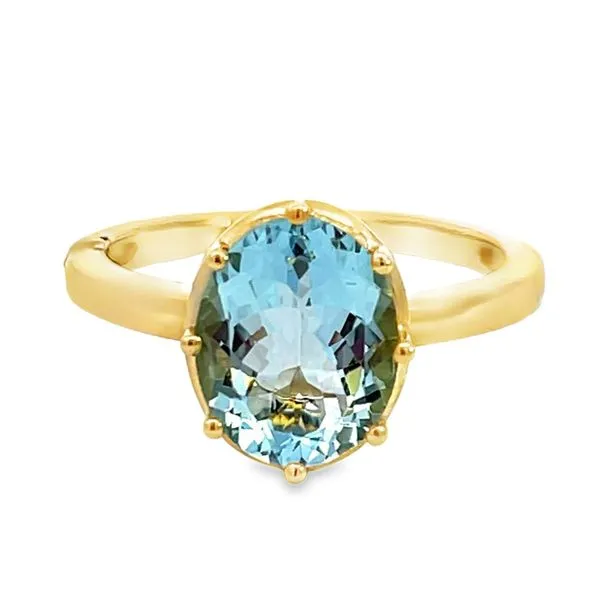 Aquamarine Ring