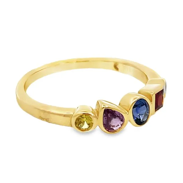 Colored Gemstone Ring
