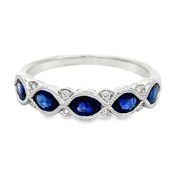 Sapphire & Diamond Ring Miner's Den Jewelers Royal Oak, MI