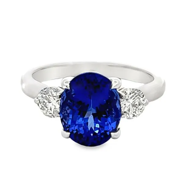 2.50ct Tanzanite & Diamond Ring Miner's Den Jewelers Royal Oak, MI