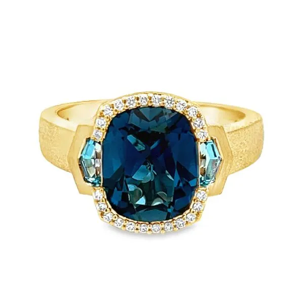 Colored Gemstone Ring