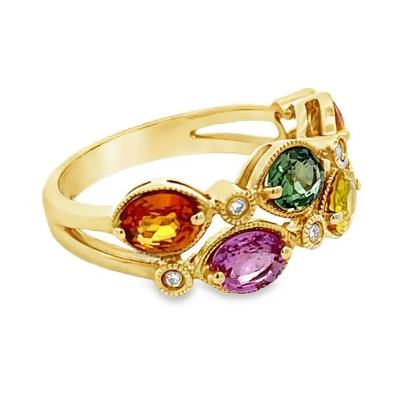 Colored Gemstone Ring