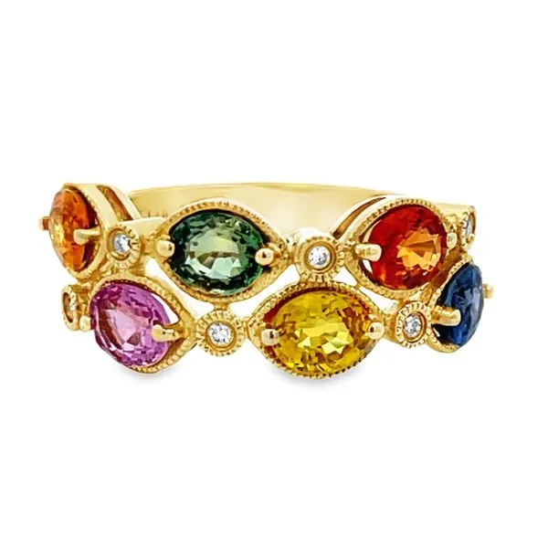 Colored Gemstone Ring