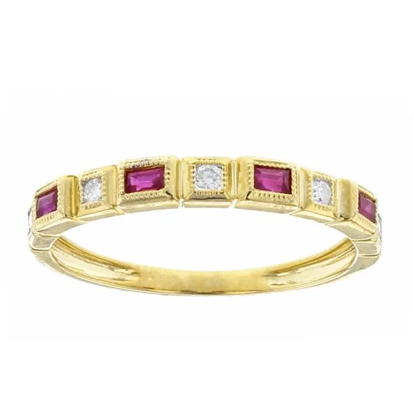 10K Yellow Gold Stackable Ring Miner's Den Jewelers Royal Oak, MI