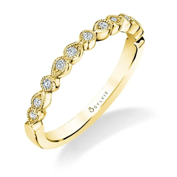Vintage Inspired Diamond Band