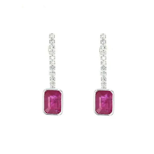 Colored Gemstone Earrings
