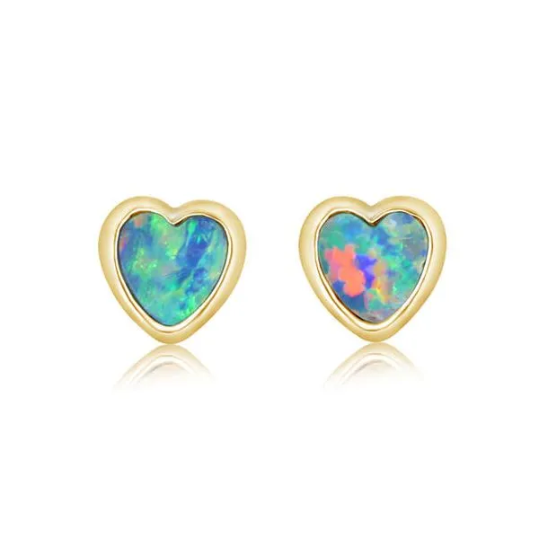Opal Heart Earrings similar item image
