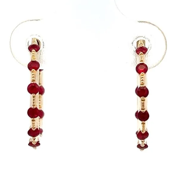 Colored Gemstone Earrings