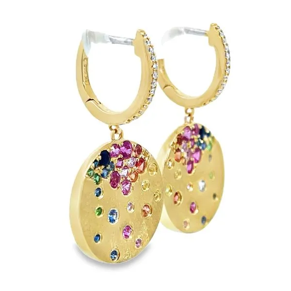 Colored Gemstone Earrings Image 2 Miner's Den Jewelers Royal Oak, MI